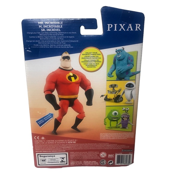 Pixar Mr. Incredible Poseable Action Figure - Picture 6 of 8